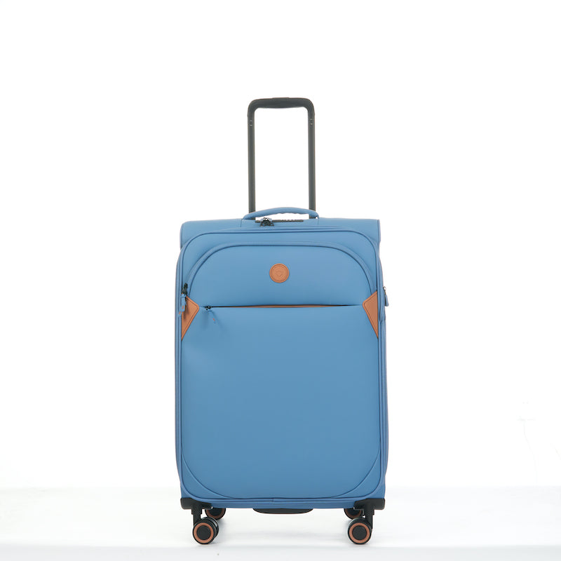 Verage Cambridge Spinner 3‑tlg. Reisetrolley‑Set – TSA-Zahlenschlösser & wasserabweisendes Polyester - harbor blue - Schluga Koffer & Taschen GmbH