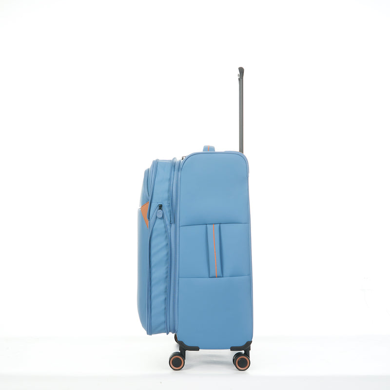 Verage Cambridge Spinner 3‑tlg. Reisetrolley‑Set – TSA-Zahlenschlösser & wasserabweisendes Polyester - harbor blue - Schluga Koffer & Taschen GmbH