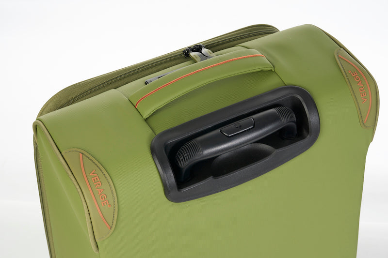 Verage Cambridge Spinner 3‑tlg. Reisetrolley‑Set – TSA-Zahlenschlösser & wasserabweisendes Polyester - fern green - Schluga Koffer & Taschen GmbH