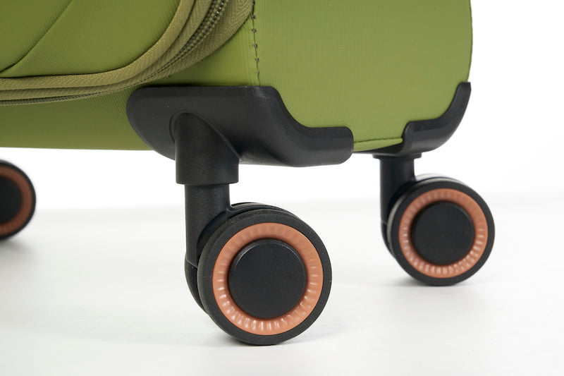 Verage Cambridge Spinner 3‑tlg. Reisetrolley‑Set – TSA-Zahlenschlösser & wasserabweisendes Polyester - fern green - Schluga Koffer & Taschen GmbH