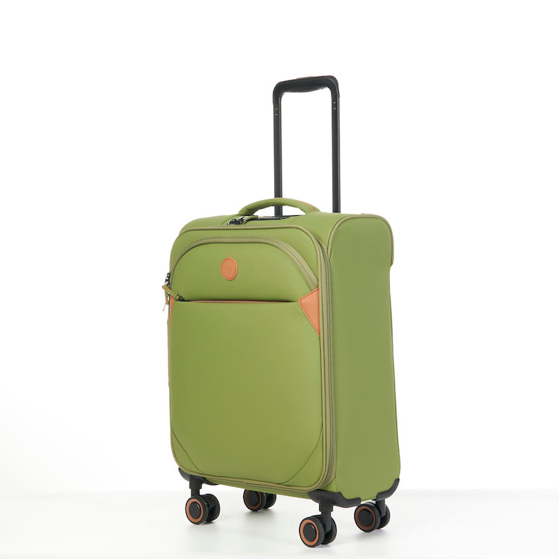 Verage Cambridge Spinner 3‑tlg. Reisetrolley‑Set – TSA-Zahlenschlösser & wasserabweisendes Polyester - fern green - Schluga Koffer & Taschen GmbH