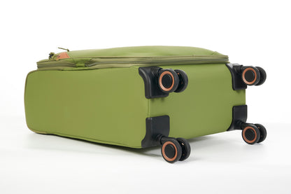 Verage Cambridge Spinner 3‑tlg. Reisetrolley‑Set – TSA-Zahlenschlösser & wasserabweisendes Polyester - fern green - Schluga Koffer & Taschen GmbH