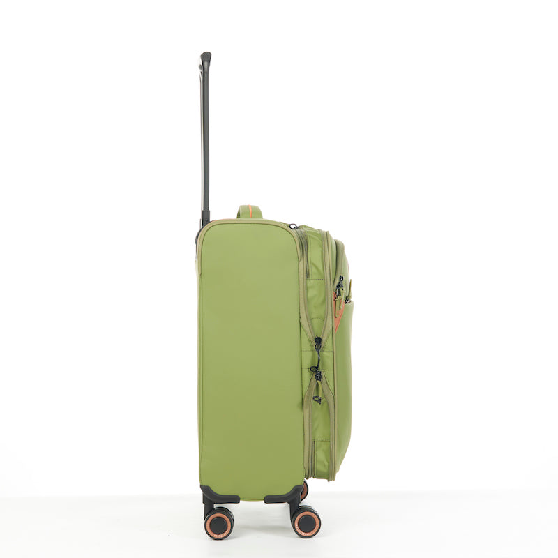 Verage Cambridge Spinner 3‑tlg. Reisetrolley‑Set – TSA-Zahlenschlösser & wasserabweisendes Polyester - fern green - Schluga Koffer & Taschen GmbH