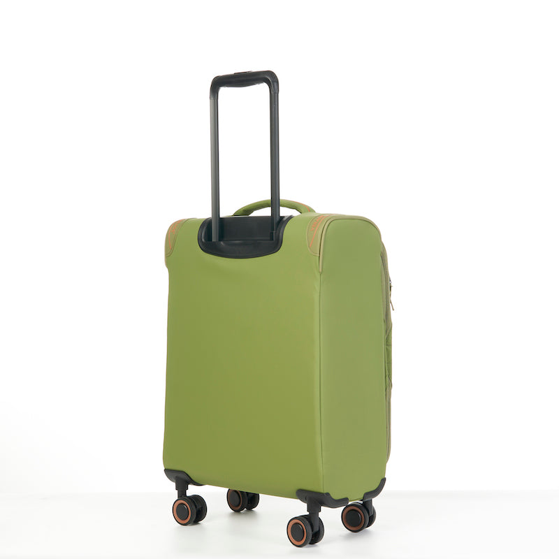 Verage Cambridge Spinner 3‑tlg. Reisetrolley‑Set – TSA-Zahlenschlösser & wasserabweisendes Polyester - fern green - Schluga Koffer & Taschen GmbH