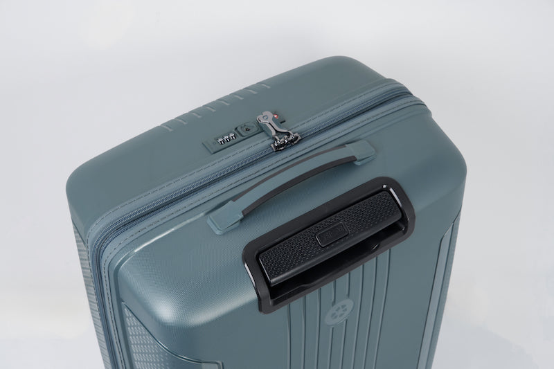 Verage Edinburgh Spinner Gr. L Reisetrolley Koffer mit TSA‑Zahlenschloss – Erweiterbarer PP-Hartschalenkoffer - Schluga Koffer & Taschen GmbH