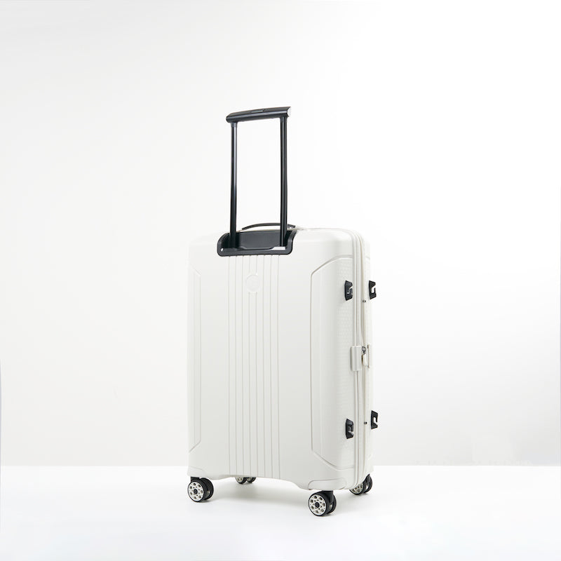 Verage Edinburgh Spinner Gr. L Reisetrolley Koffer mit TSA‑Zahlenschloss – Erweiterbarer PP-Hartschalenkoffer - Schluga Koffer & Taschen GmbH