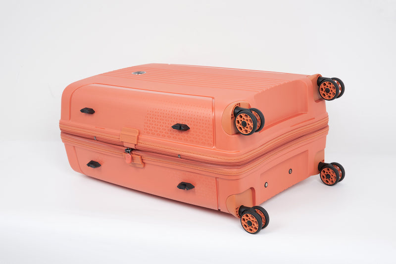 Verage Edinburgh Spinner Gr. L Reisetrolley Koffer mit TSA‑Zahlenschloss – Erweiterbarer PP-Hartschalenkoffer - Schluga Koffer & Taschen GmbH