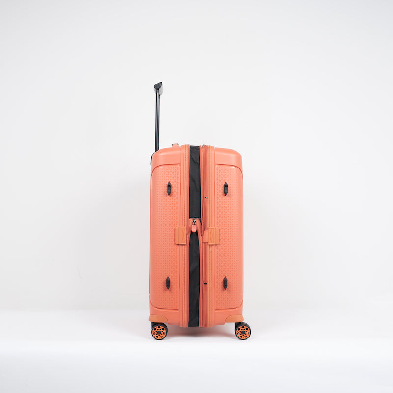 Verage Edinburgh Spinner Gr. M Reisetrolley Koffer mit TSA‑Zahlenschloss – Erweiterbarer PP-Hartschalenkoffer - Schluga Koffer & Taschen GmbH