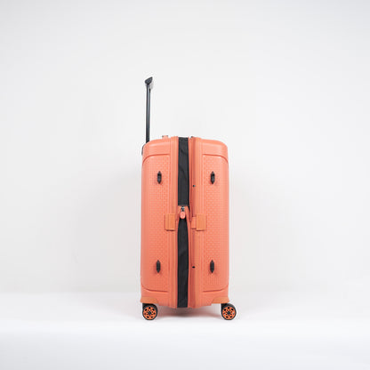 Verage Edinburgh Spinner Gr. M Reisetrolley Koffer mit TSA‑Zahlenschloss – Erweiterbarer PP-Hartschalenkoffer - Schluga Koffer & Taschen GmbH