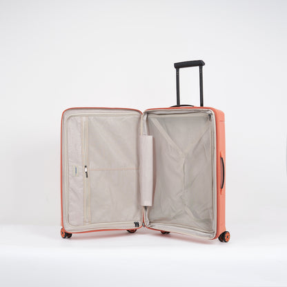 Verage Edinburgh Spinner Gr. L Reisetrolley Koffer mit TSA‑Zahlenschloss – Erweiterbarer PP-Hartschalenkoffer - Schluga Koffer & Taschen GmbH