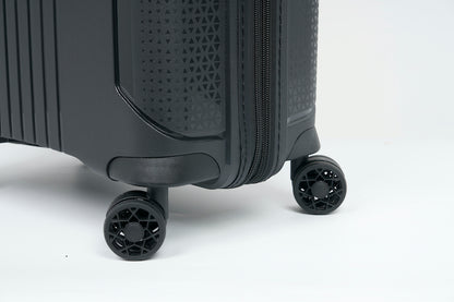 Verage Edinburgh Spinner Gr. S Reisetrolley Kabinenkoffer mit TSA‑Zahlenschloss – Erweiterbarer PP-Hartschalenkoffer - Schluga Koffer & Taschen GmbH