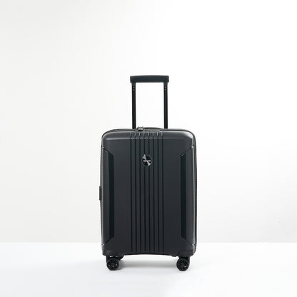 Verage Edinburgh Spinner Gr. S Reisetrolley Kabinenkoffer mit TSA‑Zahlenschloss – Erweiterbarer PP-Hartschalenkoffer - Schluga Koffer & Taschen GmbH