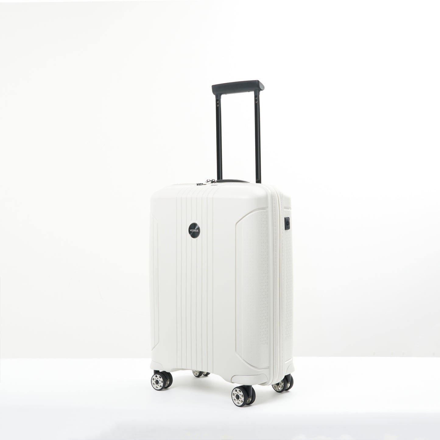 Verage Edinburgh Spinner Gr. S Reisetrolley Kabinenkoffer mit TSA‑Zahlenschloss – Erweiterbarer PP-Hartschalenkoffer - Schluga Koffer & Taschen GmbH