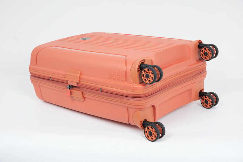 Verage Edinburgh Spinner Gr. S Reisetrolley Kabinenkoffer mit TSA‑Zahlenschloss – Erweiterbarer PP-Hartschalenkoffer - Schluga Koffer & Taschen GmbH