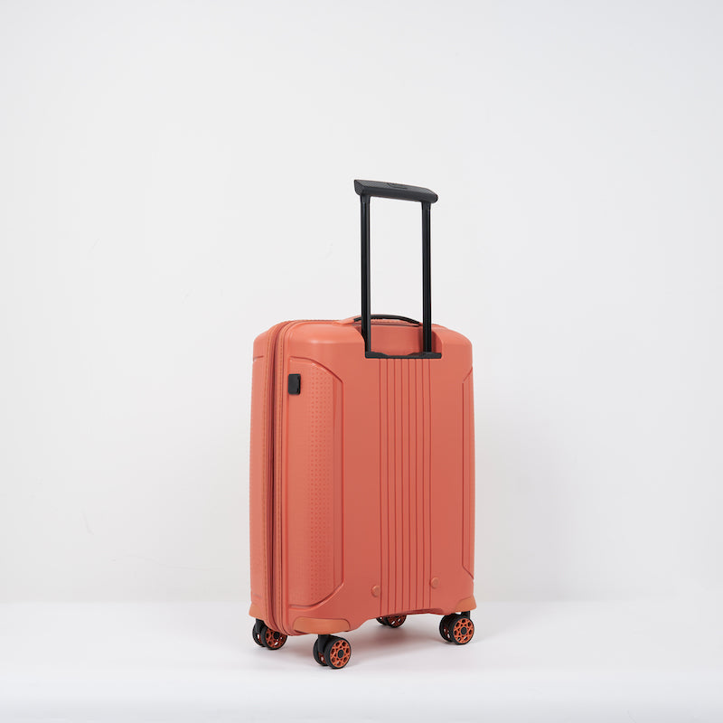 Verage Edinburgh Spinner Gr. S Reisetrolley Kabinenkoffer mit TSA‑Zahlenschloss – Erweiterbarer PP-Hartschalenkoffer - Schluga Koffer & Taschen GmbH