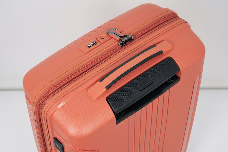 Verage Edinburgh Spinner Gr. S Reisetrolley Kabinenkoffer mit TSA‑Zahlenschloss – Erweiterbarer PP-Hartschalenkoffer - Schluga Koffer & Taschen GmbH