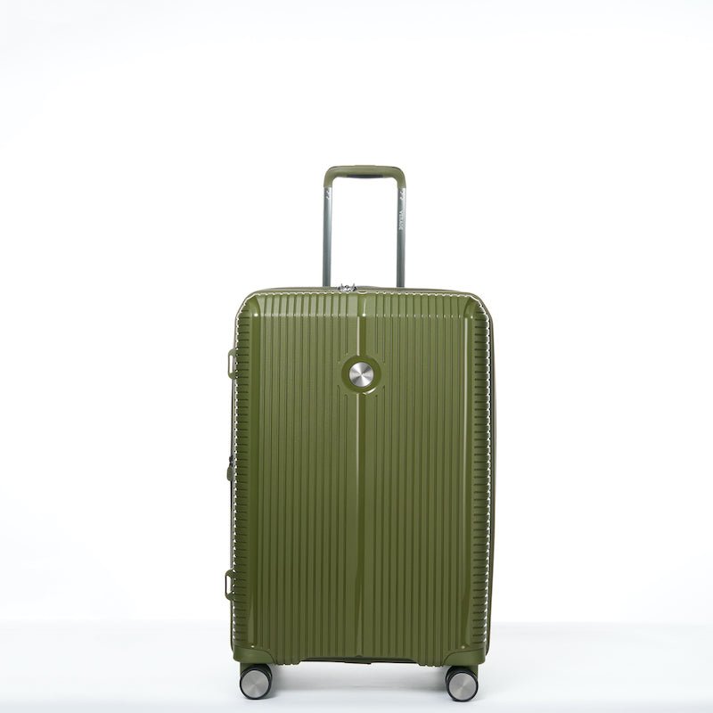 Verage Rome Spinner Gr. M Reisetrolley Koffer mit TSA‑Zahlenschloss – Erweiterbarer Hartschalen‑Koffer - Schluga Koffer & Taschen GmbH