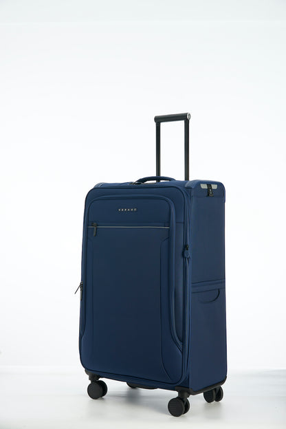 Verage Toledo Spinner Gr. L Reisetrolley Koffer mit TSA‑Zahlenschloss – Weichgepäck mit Dehnfalte - Schluga Koffer & Taschen GmbH