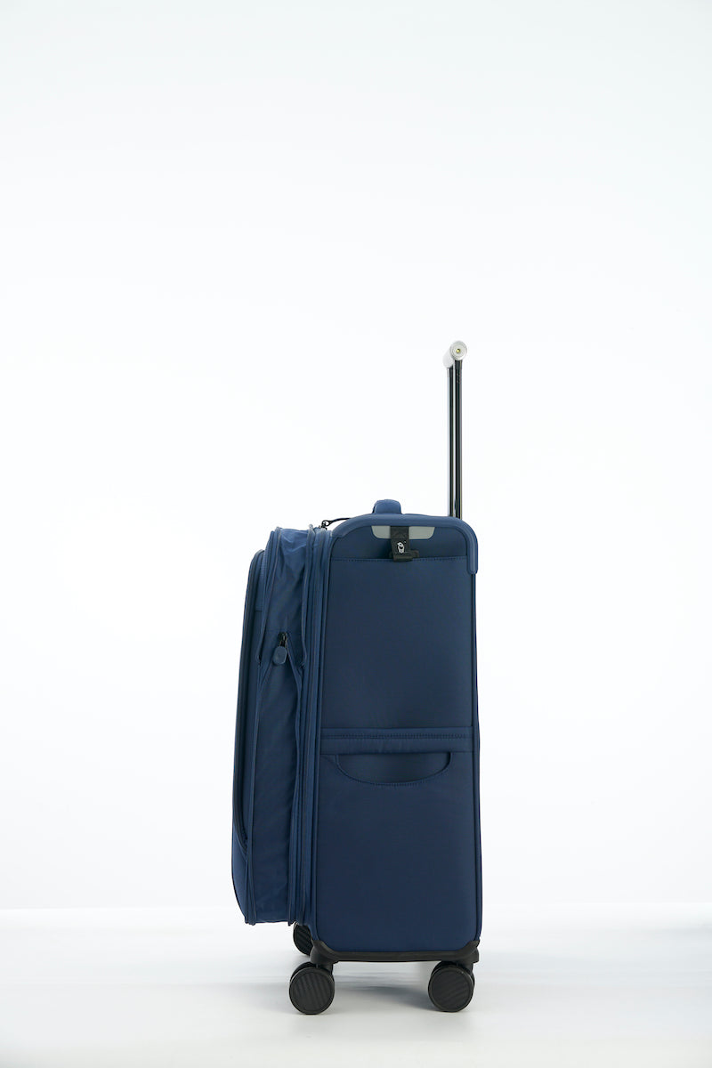 Verage Toledo Spinner Gr. M Reisetrolley Koffer mit TSA‑Zahlenschloss – Weichgepäck mit Dehnfalte - Schluga Koffer & Taschen GmbH