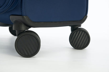 Verage Toledo Spinner Gr. M Reisetrolley Koffer mit TSA‑Zahlenschloss – Weichgepäck mit Dehnfalte - Schluga Koffer & Taschen GmbH