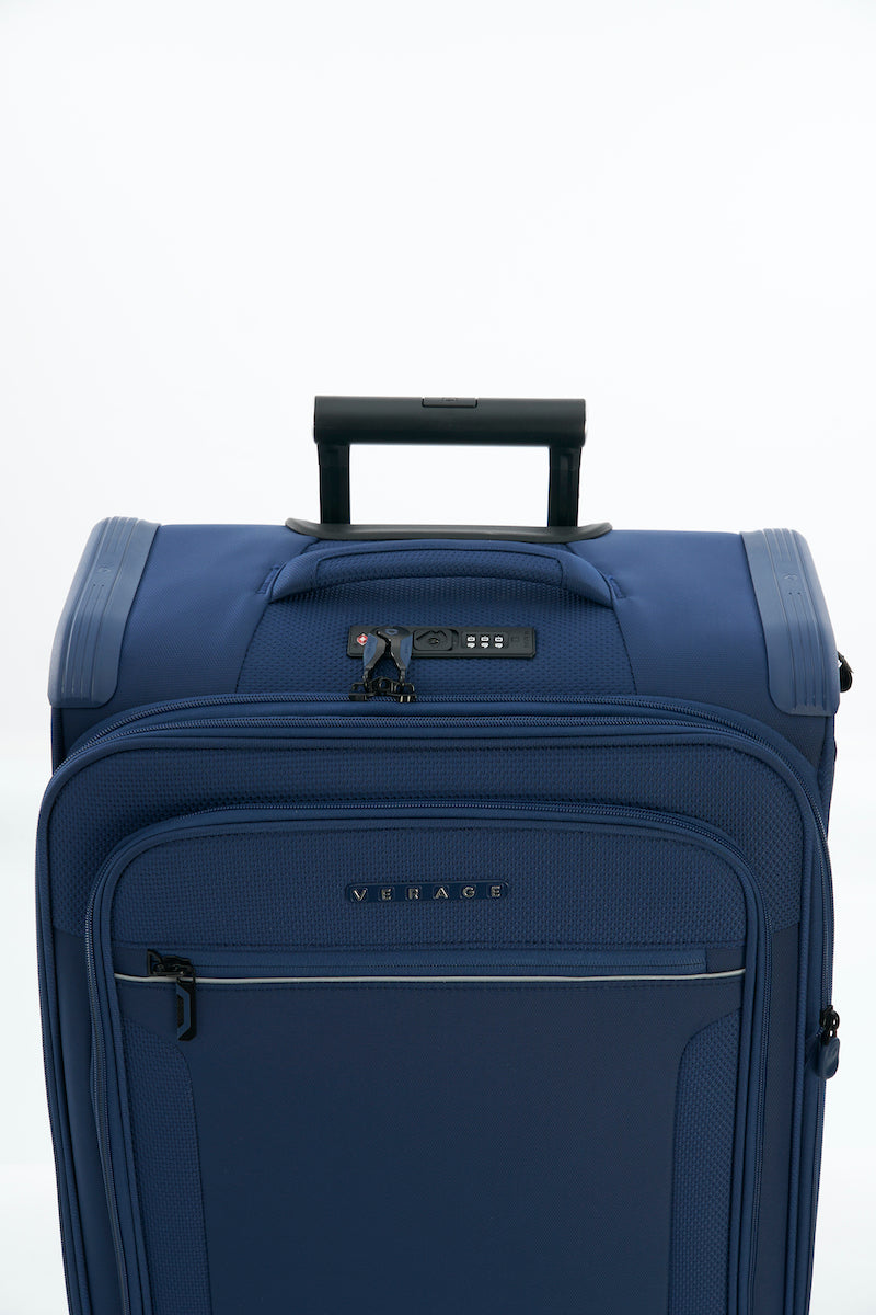Verage Toledo Spinner Gr. M Reisetrolley Koffer mit TSA‑Zahlenschloss – Weichgepäck mit Dehnfalte - Schluga Koffer & Taschen GmbH