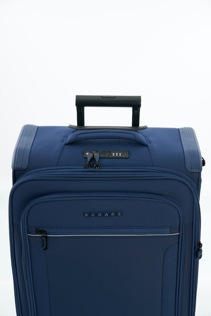 Verage Toledo Spinner Gr. M Reisetrolley Koffer mit TSA‑Zahlenschloss – Weichgepäck mit Dehnfalte - Schluga Koffer & Taschen GmbH