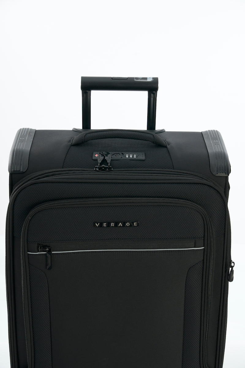Verage Toledo Spinner Gr. M Reisetrolley Koffer mit TSA‑Zahlenschloss – Weichgepäck mit Dehnfalte - Schluga Koffer & Taschen GmbH