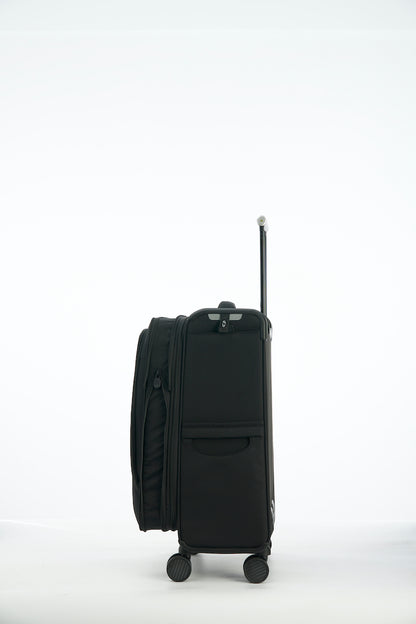 Verage Toledo Spinner Gr. M Reisetrolley Koffer mit TSA‑Zahlenschloss – Weichgepäck mit Dehnfalte - Schluga Koffer & Taschen GmbH