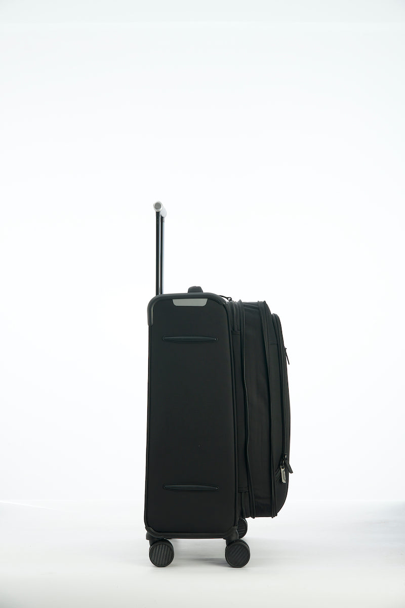 Verage Toledo Spinner Gr. M Reisetrolley Koffer mit TSA‑Zahlenschloss – Weichgepäck mit Dehnfalte - Schluga Koffer & Taschen GmbH