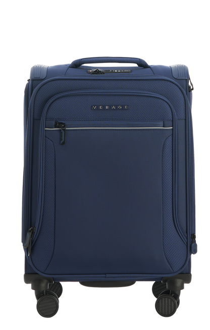 Verage Toledo Spinner Gr. S Reisetrolley Koffer mit TSA‑Zahlenschloss – Weichgepäck mit Dehnfalte - Schluga Koffer & Taschen GmbH