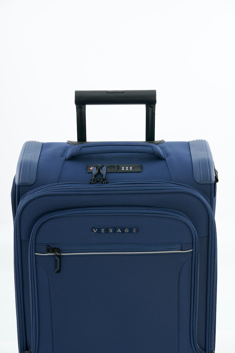 Verage Toledo Spinner Gr. S Reisetrolley Koffer mit TSA‑Zahlenschloss – Weichgepäck mit Dehnfalte - Schluga Koffer & Taschen GmbH