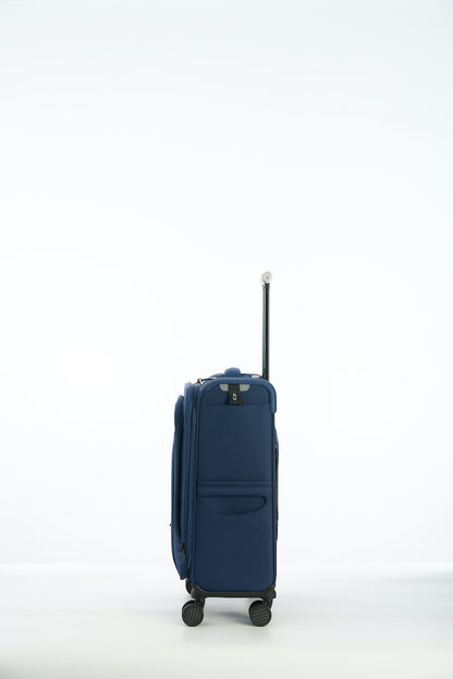 Verage Toledo Spinner Gr. S Reisetrolley Koffer mit TSA‑Zahlenschloss – Weichgepäck mit Dehnfalte - Schluga Koffer & Taschen GmbH