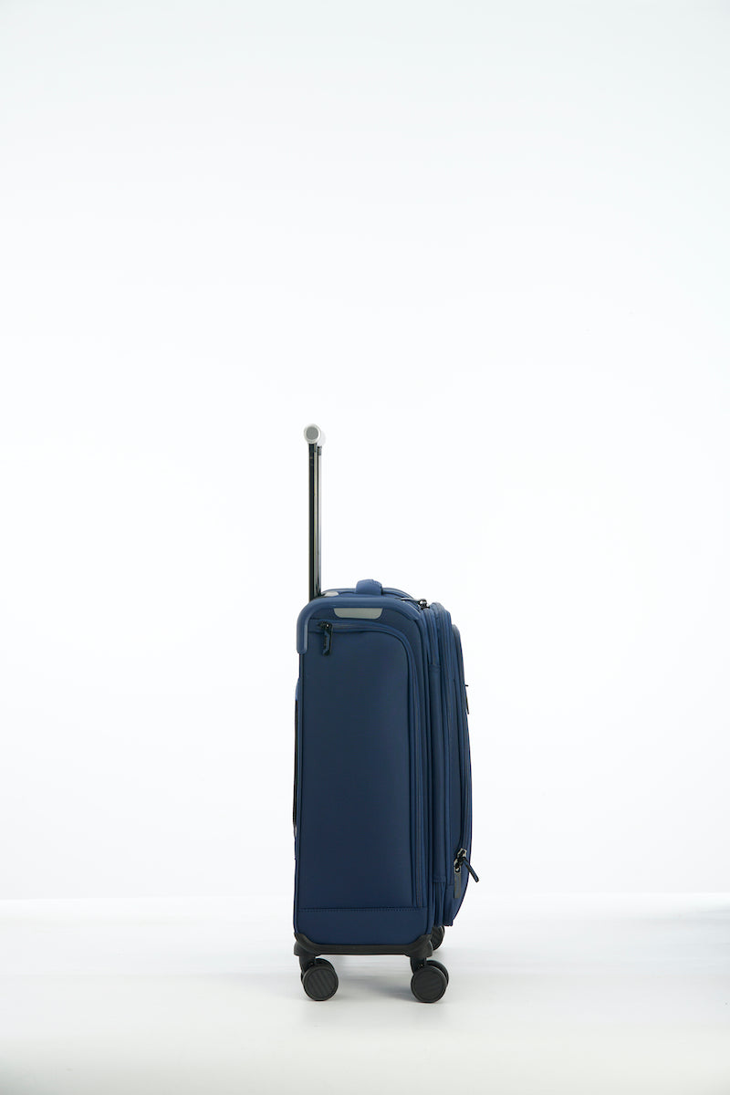 Verage Toledo Spinner Gr. S Reisetrolley Koffer mit TSA‑Zahlenschloss – Weichgepäck mit Dehnfalte - Schluga Koffer & Taschen GmbH