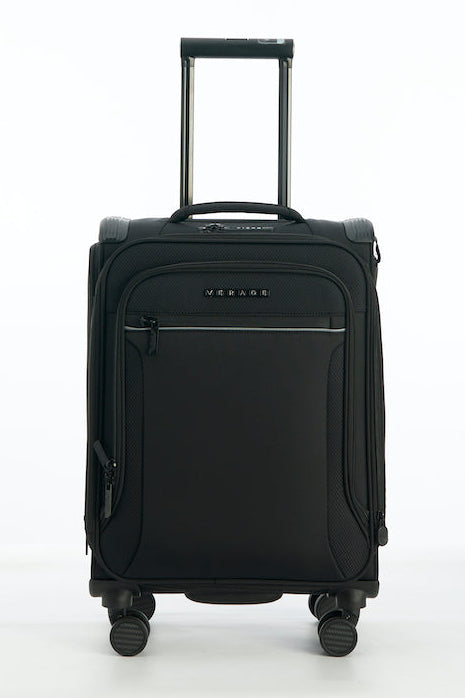 Verage Toledo Spinner Gr. S Reisetrolley Koffer mit TSA‑Zahlenschloss – Weichgepäck mit Dehnfalte - Schluga Koffer & Taschen GmbH