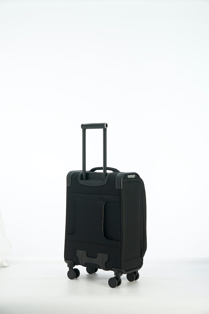 Verage Toledo Spinner Gr. S Reisetrolley Koffer mit TSA‑Zahlenschloss – Weichgepäck mit Dehnfalte - Schluga Koffer & Taschen GmbH