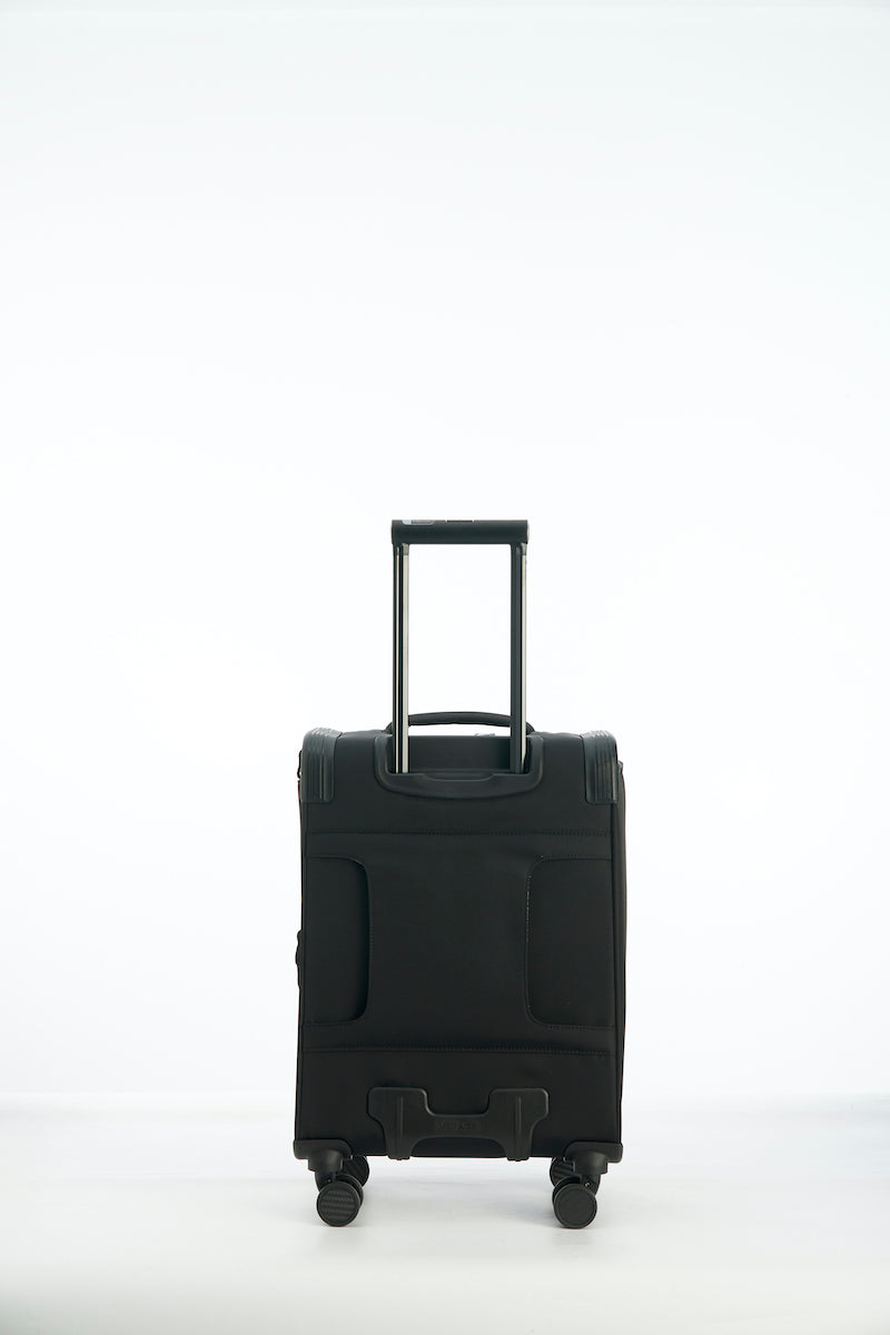 Verage Toledo Spinner Gr. S Reisetrolley Koffer mit TSA‑Zahlenschloss – Weichgepäck mit Dehnfalte - Schluga Koffer & Taschen GmbH