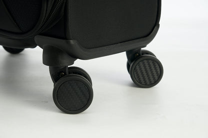 Verage Toledo Spinner Gr. S Reisetrolley Koffer mit TSA‑Zahlenschloss – Weichgepäck mit Dehnfalte - Schluga Koffer & Taschen GmbH