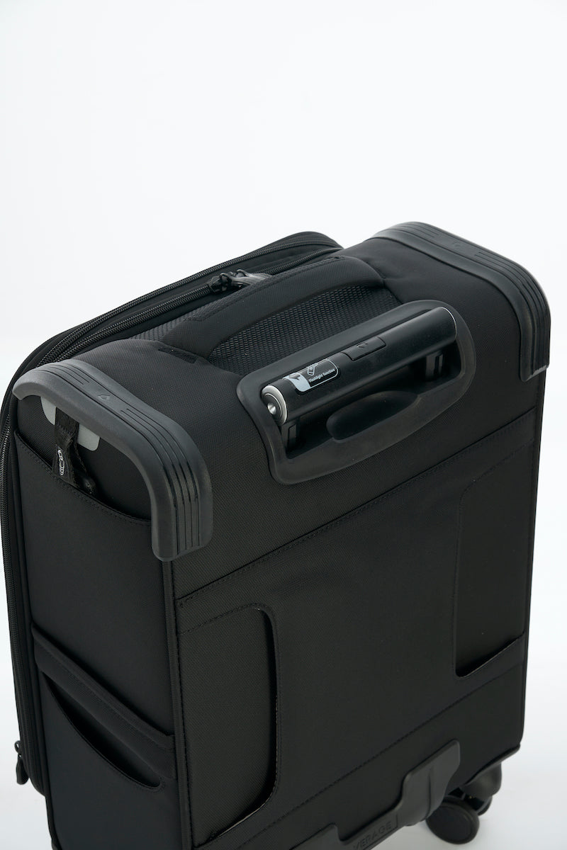 Verage Toledo Spinner Gr. S Reisetrolley Koffer mit TSA‑Zahlenschloss – Weichgepäck mit Dehnfalte - Schluga Koffer & Taschen GmbH