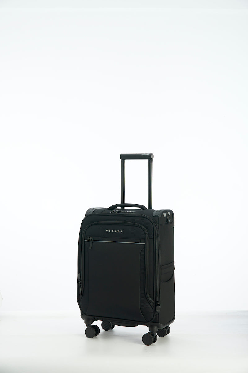 Verage Toledo Spinner Gr. S Reisetrolley Koffer mit TSA‑Zahlenschloss – Weichgepäck mit Dehnfalte - Schluga Koffer & Taschen GmbH