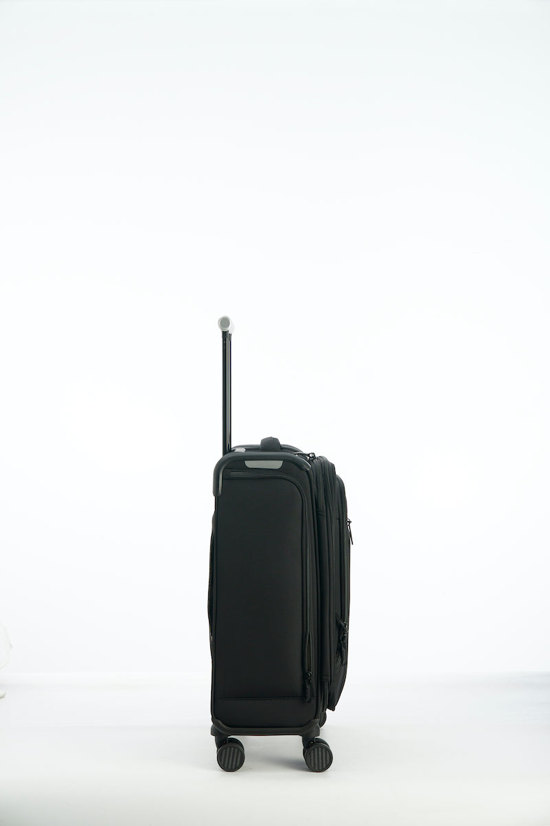 Verage Toledo Spinner Gr. S Reisetrolley Koffer mit TSA‑Zahlenschloss – Weichgepäck mit Dehnfalte - Schluga Koffer & Taschen GmbH